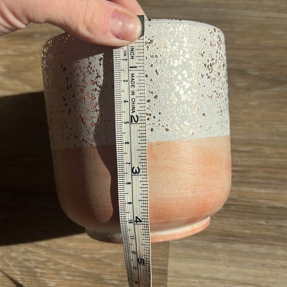 Pink Cosmo Ceramic Pot - Picture 6 of 6